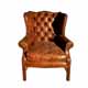 Dowing Wing Arm Chair Button